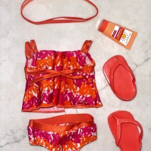 American doll beach outfit